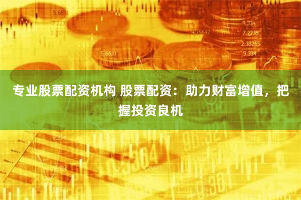 专业股票配资机构 股票配资：助力财富增值，把握投资良机